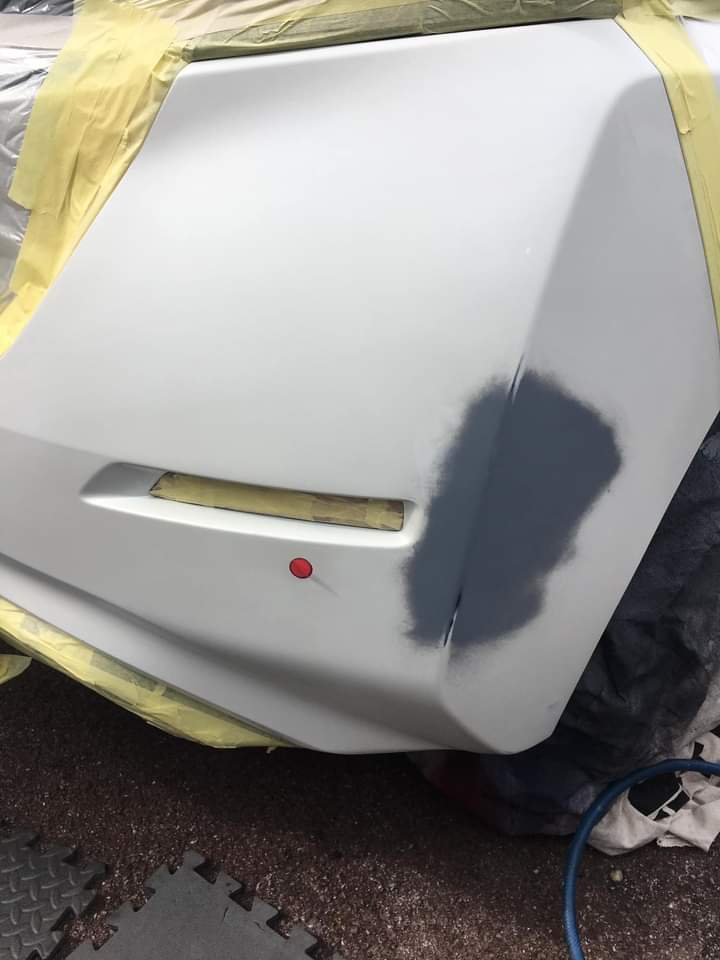 back bumper damage mobile repairs